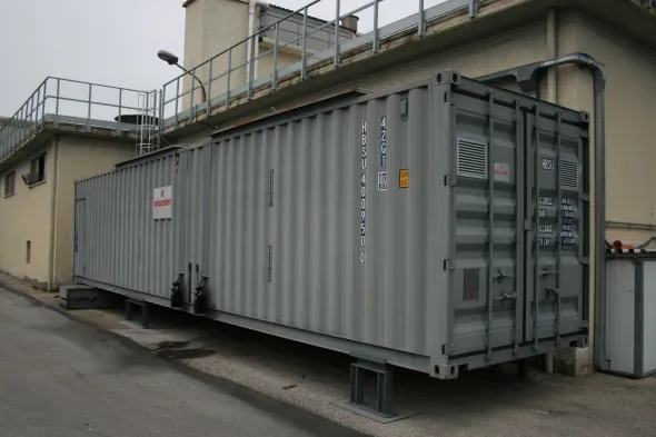 CALDAIA USATA A SCARTI - SECOND HAND WOOD WASTE BOILER