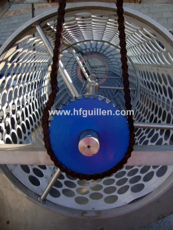 CALIBRATRICE DI 4 METRI IN ACCIO INOX