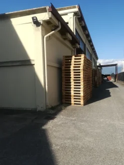 capannone con area esterna