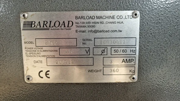 CARICATORE DI BARRE BARLOAD BA65