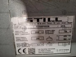 7#9410 Carrello commissionatore STILL