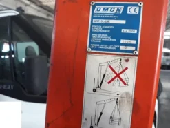 12#4797 Carrello con ganci e ruote da autofficina Omcn