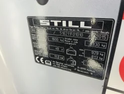 7#8563 Carrello elettrico STILL
