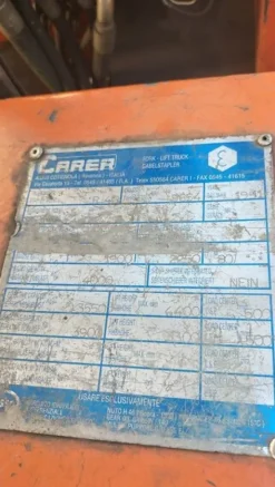 8#7845 Carrello elevatore Carer