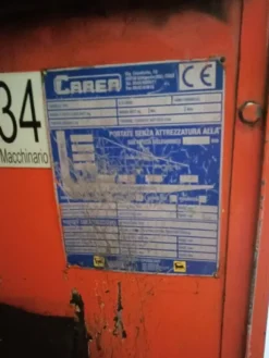 23#7737 Carrello elevatore Carer Z25CB