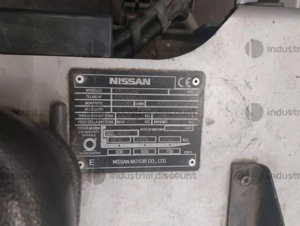 2#10041 Carrello elevatore elettrico Nissan