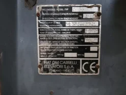 36#8259 Carrello elevatore Fiat OM