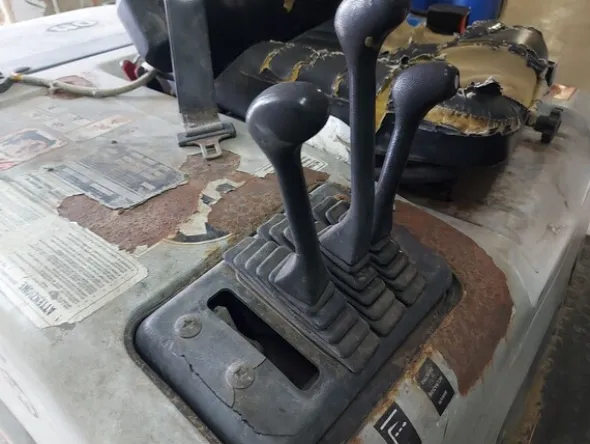 36#8259 Carrello elevatore Fiat OM