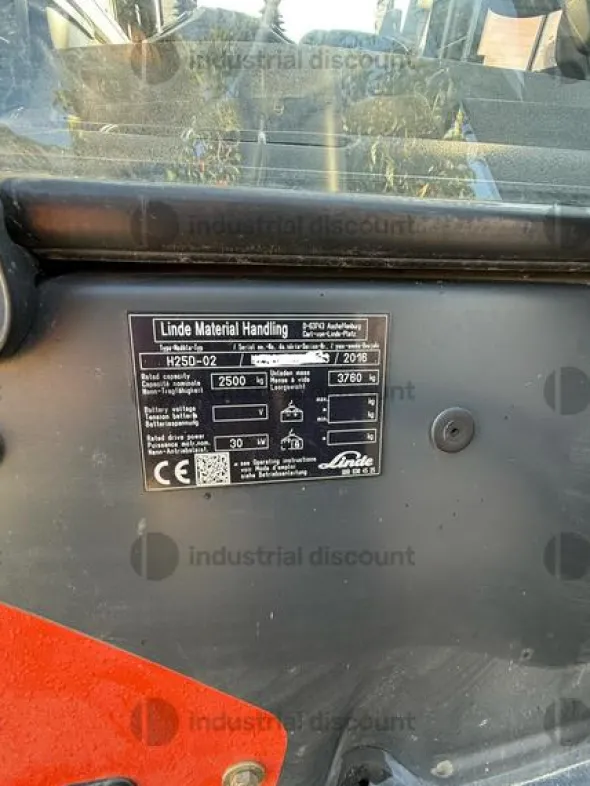 2#10073 Carrello elevatore Linde