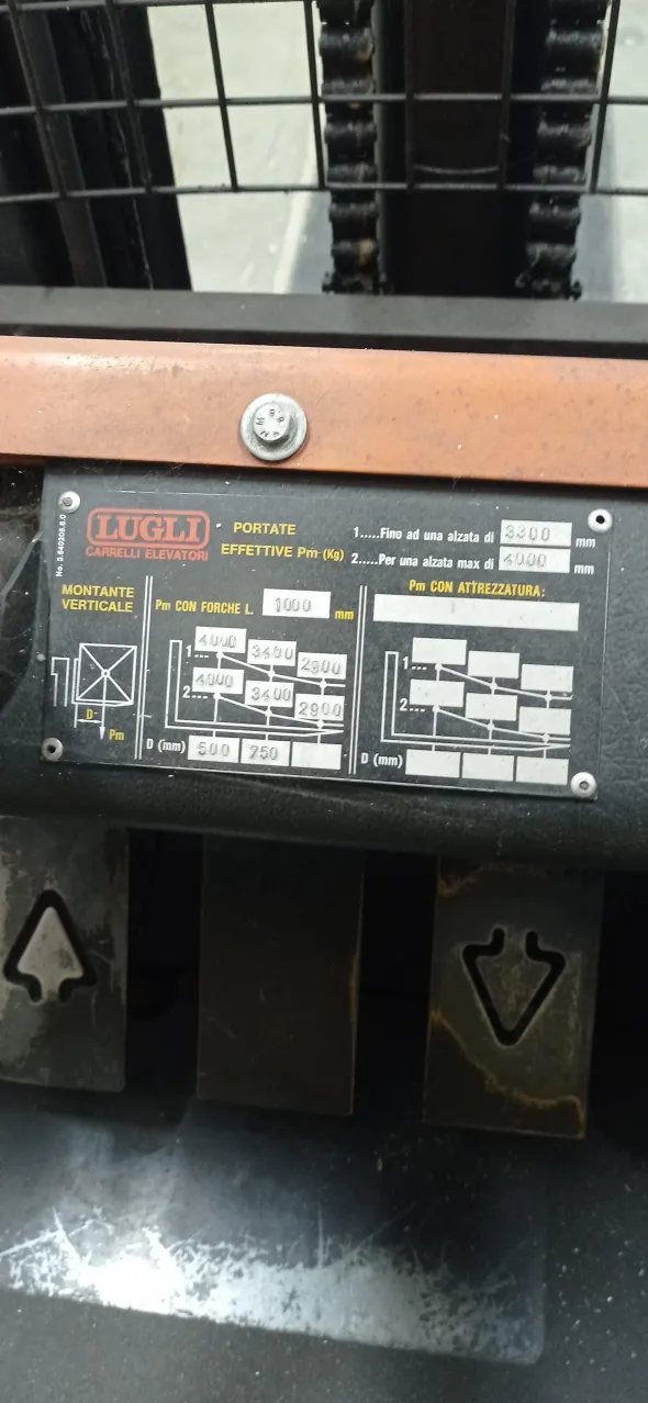Carrello elevatore LUGLI 40 T