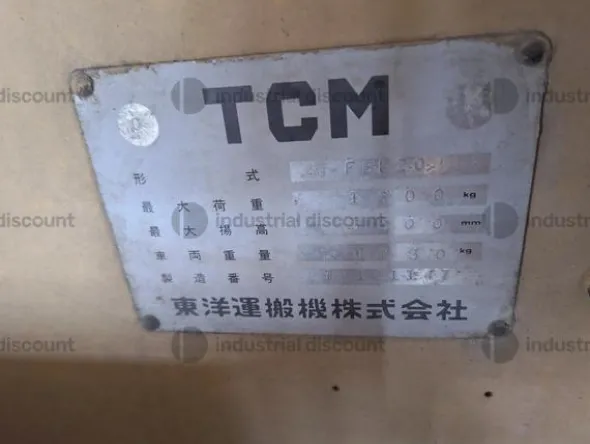 23#10019 Carrello elevatore TCM