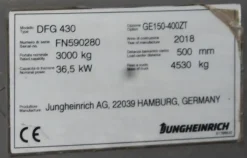 Carrello Frontale DIESEL JUNGHEINRICH - DFG 430
