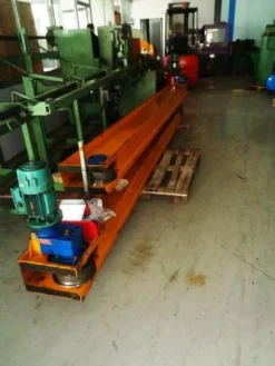 17#3528 Carroponte bitrave Omis 15 ton
