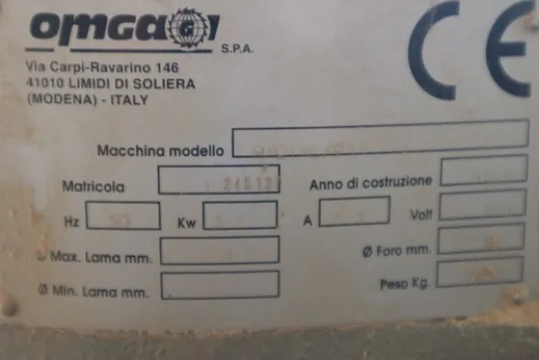 3#6340 Carteggiatrice Scm-Samco