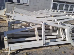 CAVALETTI CON PARANCHI A CATENA DA 3 TON
