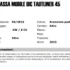 10#4158 CCFC cassa mobile Uic Tautliner 45