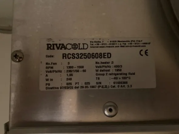 17#6331 Cella Frigo