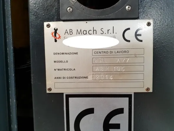 8#5778 Centro di lavoro AB Mach