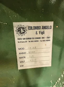 2#6311 Centro di lavoro Colombo e frese Fantacci
