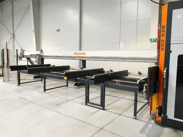 Centro di lavoro per profili ELUMATEC SBZ 628