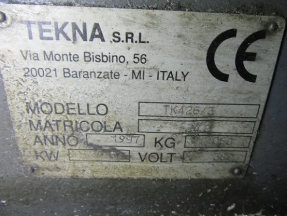 18#5339 Centro di lavoro Tekna TK 426/3