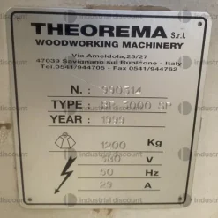 4#9971 Centro di lavoro verticale Theorema BR3000 Special