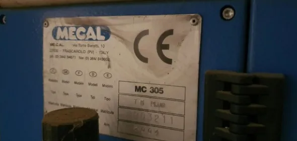 31#5029 Centro lavoro Mecal