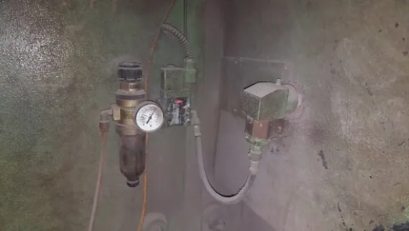 2#6553 Cesoia a ghigliottina Industrie Meccaniche CBC