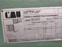 1#7247 Cesoia idraulica CMU 3EO 46/40