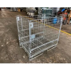 CESTA O GABBIA IN RETE METALLICA PARETALE RIPIEGHEVOLE