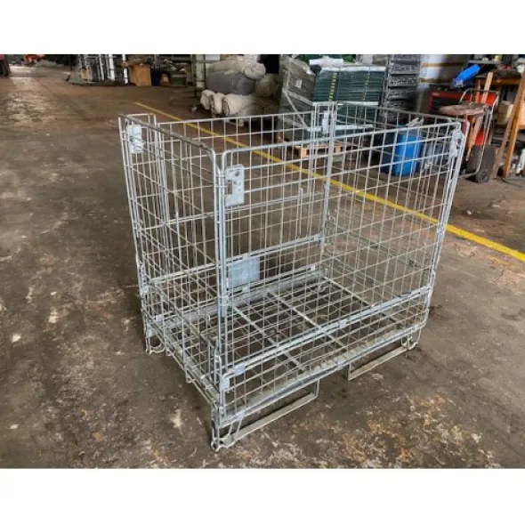 CESTA O GABBIA IN RETE METALLICA PARETALE RIPIEGHEVOLE