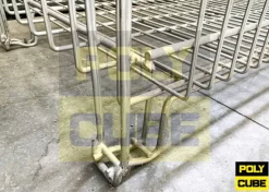 Ceste zincate ripiegabili usate