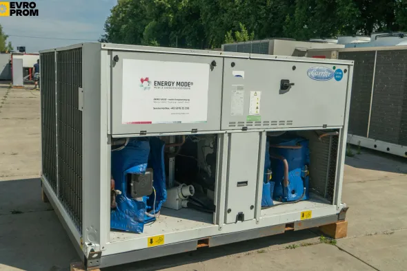 Chiller Carrier 89 kW | R407C | 2009 | Usato | Garanzia