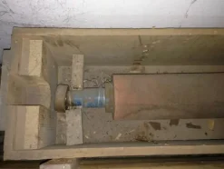 14#2342 Cilindri in pietra e in panno per macchine per conceria di varia misura