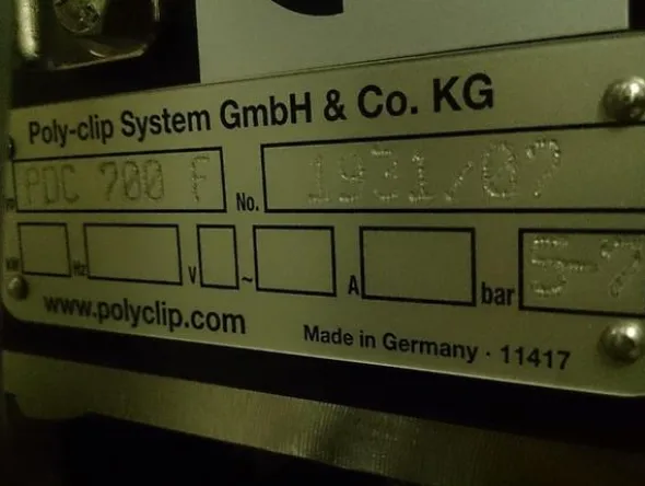 4#3161 Clippatrice Poly Clip System
