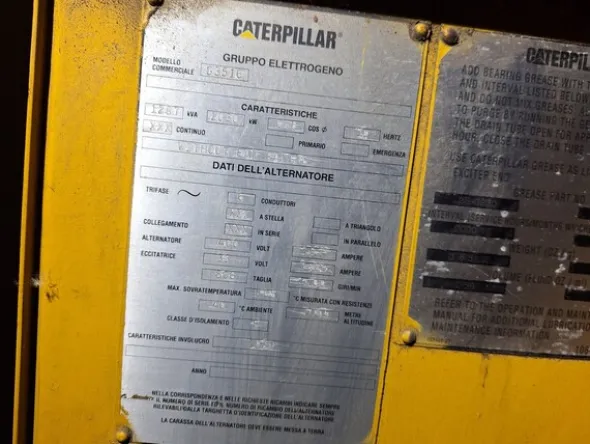 31#8478 Cogeneratore Caterpillar