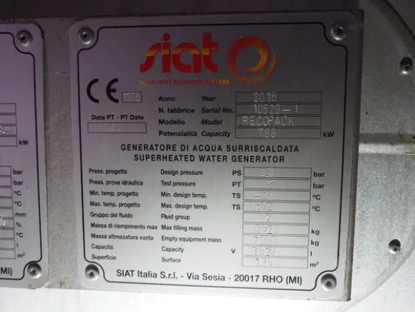 31#8478 Cogeneratore Caterpillar
