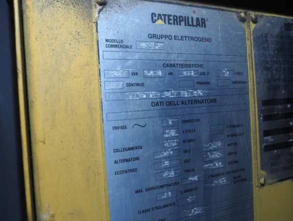 31#8478 Cogeneratore Caterpillar
