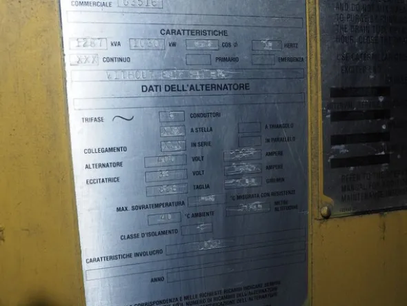 31#8478 Cogeneratore Caterpillar