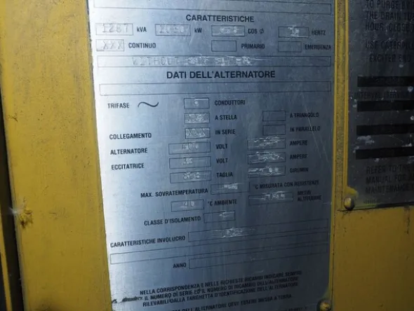 31#8478 Cogeneratore Caterpillar