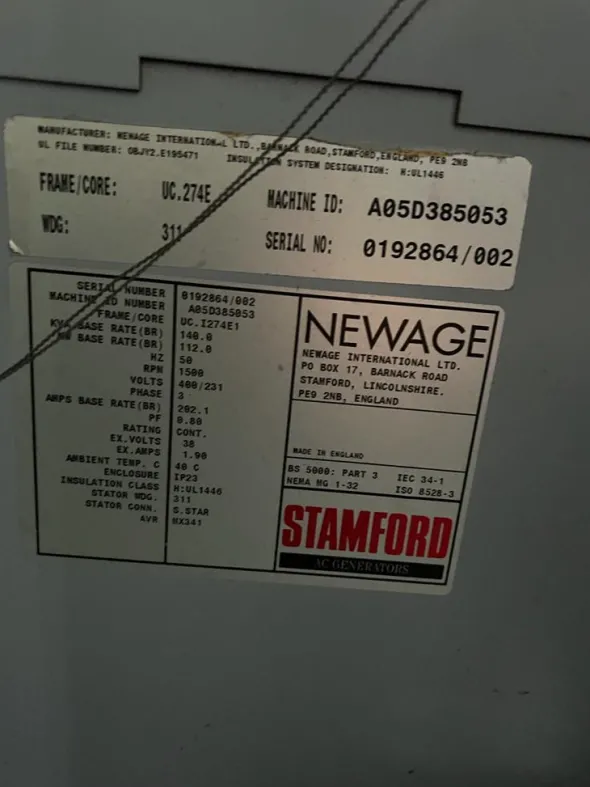 Cogeneratore Scania 2005