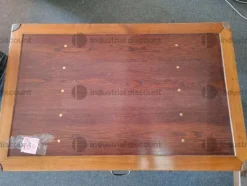 49#9481 Comodini in legno e tavolo
