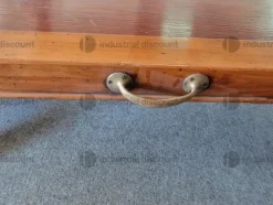 49#9481 Comodini in legno e tavolo