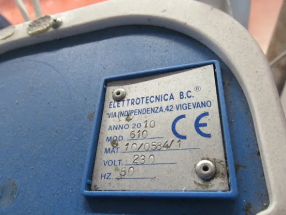 1#5971 Compendio beni mobili per produzione di calzature