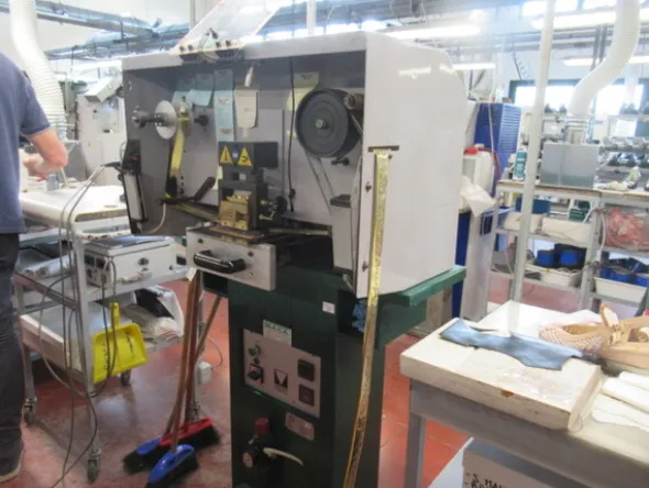 1#5971 Compendio beni mobili per produzione di calzature