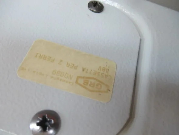 1#5971 Compendio beni mobili per produzione di calzature