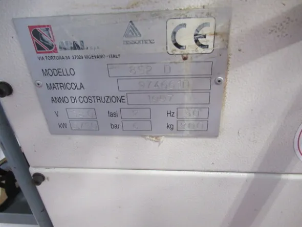 1#5971 Compendio beni mobili per produzione di calzature