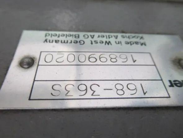 1#5971 Compendio beni mobili per produzione di calzature