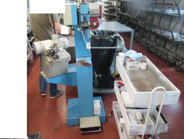 1#5971 Compendio beni mobili per produzione di calzature