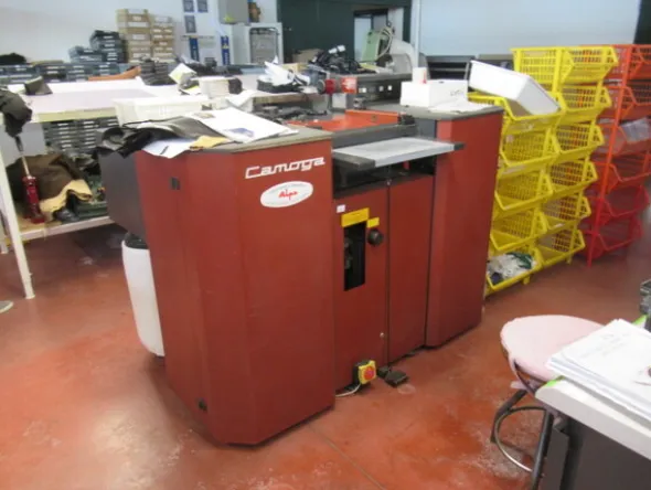 1#5971 Compendio beni mobili per produzione di calzature